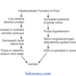 DIseases of liver Pathogenesis of ascites
