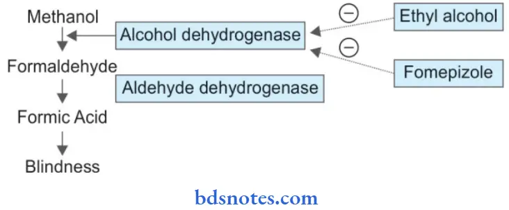 Ethyl And Methyl Alcohols Methyl Alcohol Poisoning