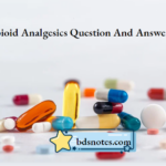 Opioid Analgesics