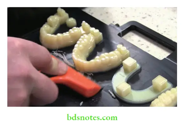 Additive Manufacturing In Dentistry Dental models made from light cured photopolymerized resin