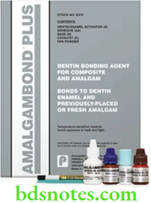 Dental Materials Dental Amalgam Amalgam bond