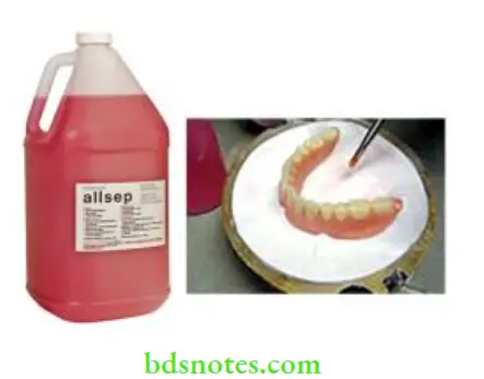 Denture Resins And Polymers Sodium alginate is a popular separating media.