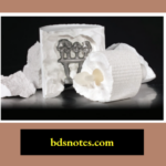 Materials Cross-section through a mould