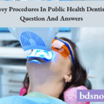 Public Health Dental Survey Workflow