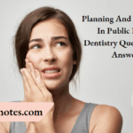 Public Health Dentistry Planning Cycle