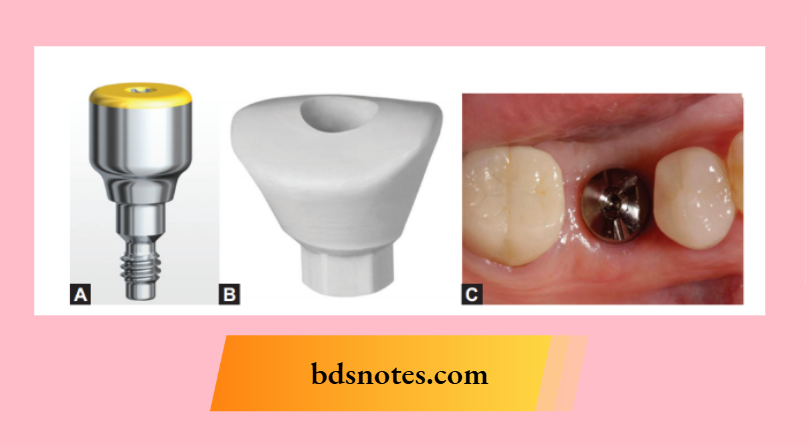 Regular healing abutments