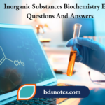 Inorganic Substances Biochemistry