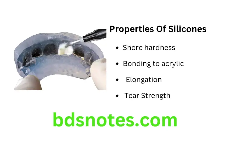Maxillofacial Prosthetic Materials Notes Properties Of Silicones (1)