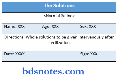 Microbiology Synopsis Experiment- 2 Normal Saline