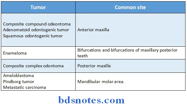 Oral Pathology Synopsis odontogenic cysts and tumours