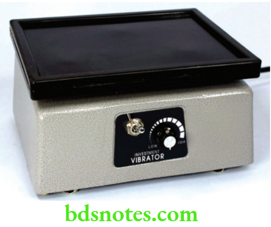 Dental Materials Gypsum Products Stone plaster vibrator