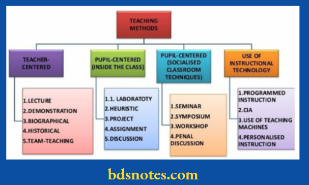 Teaching Methods Infographic