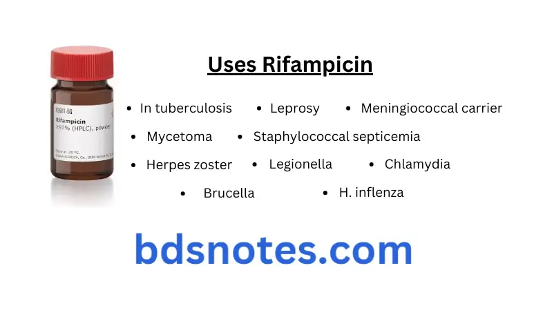 Respiratory System Disorders Important Question And Answers Uses Rifampicin