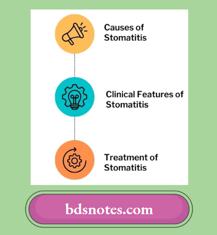 Stomatitis Causes Symptoms Treatment