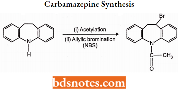 Anticonvulsants Carbamazepine Synthesis