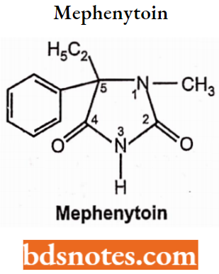 Anticonvulsants Mephenytoin