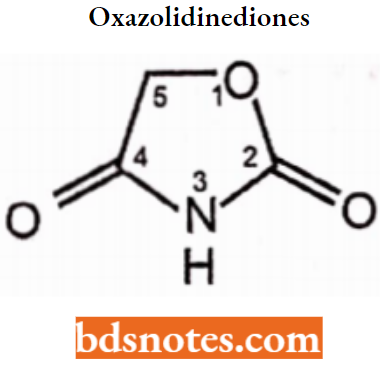 Anticonvulsants Oxazolidinediones