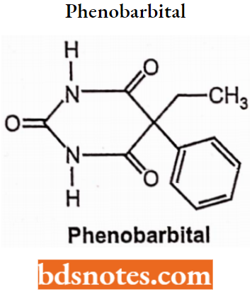 Anticonvulsants Phenobarbital