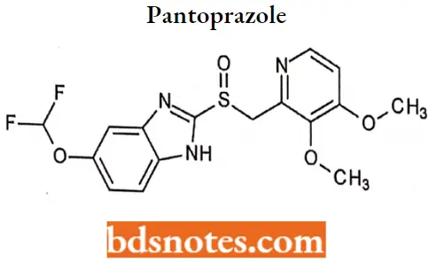Antihistamine Agents Pantoprazole
