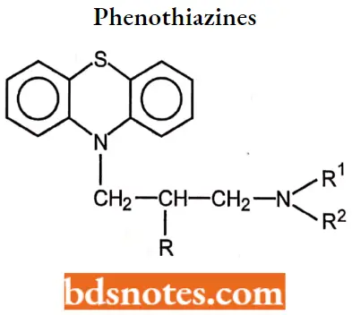 Antihistamine Agents Phenothiazines