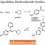 Antihistamine Agents Triprolidine Hydrochloride Synthesis