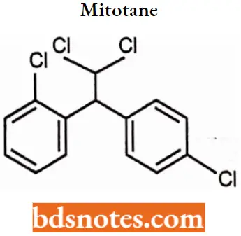 Antineoplastic Drugs Mitotane