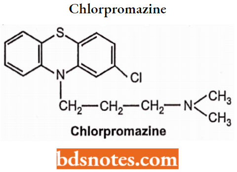Antipsychotics Chlorpromazine