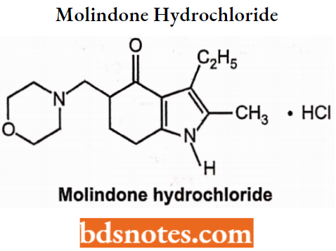 Antipsychotics Molindone Hydrochloride