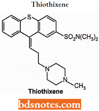 Antipsychotics Thiothixene