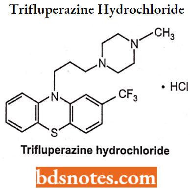 Antipsychotics Trifluperazine Hydrochloride Chemistry