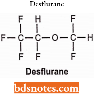 Drugs Acting On Central Nervous System Desflurane