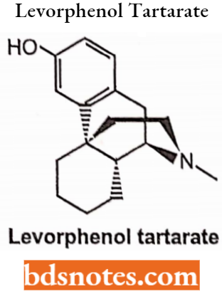 Drugs Acting On Central Nervous System Levorphenol Tartarate