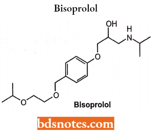 Drugs Action On Autonomic Nervous System Bisoprolol