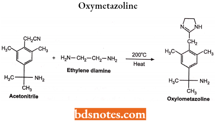 Drugs Action On Autonomic Nervous System Oxymetazoline
