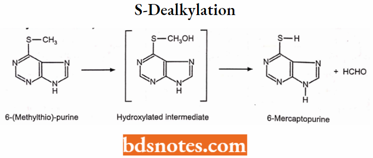 Medical Chemistry S-Dealkylation