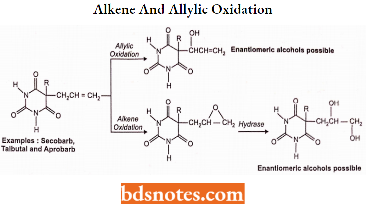 Sedatives And Hypnotics Alkene And Allylic Oxidation