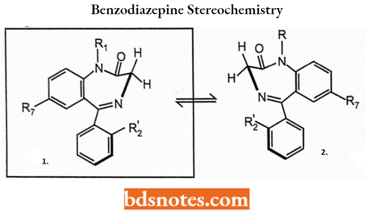 Sedatives And Hypnotics Benzodiazepine Stereochemistry