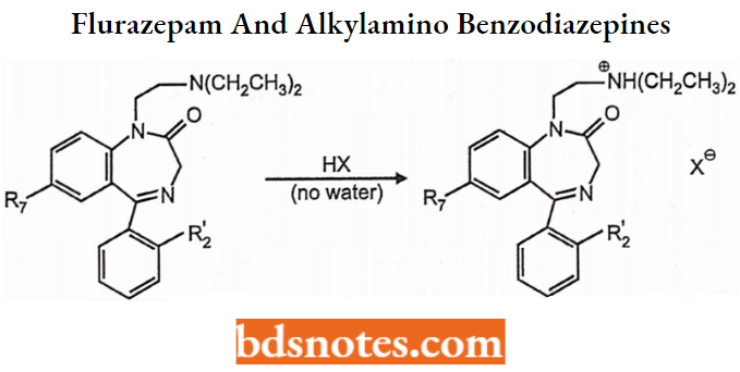 Sedatives And Hypnotics Flurazepam And Alkylamino Benzodiazepines