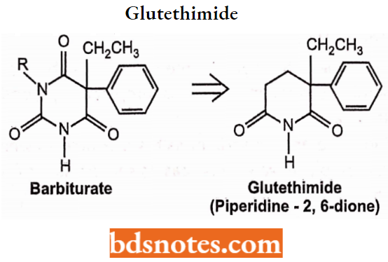 Sedatives And Hypnotics Glutethimide