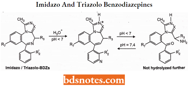 Sedatives And Hypnotics Imidazo And Triazolo Benzodiazepines