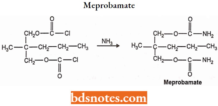 Sedatives And Hypnotics Meprobamate
