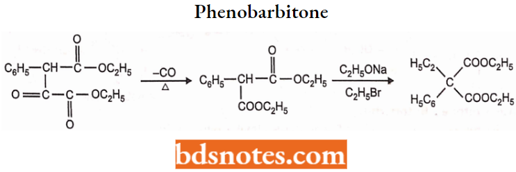 Sedatives And Hypnotics Phenobarbitone Or Phenobarbital