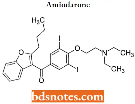 Anti-Arrhythmic Agents Amiodarone