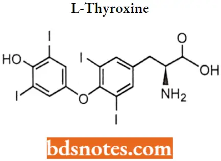 Drugs Acting On Endocrine System L-Thyroxine