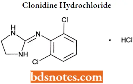 Hypertensive Agents Clonidine Hydrochloride..