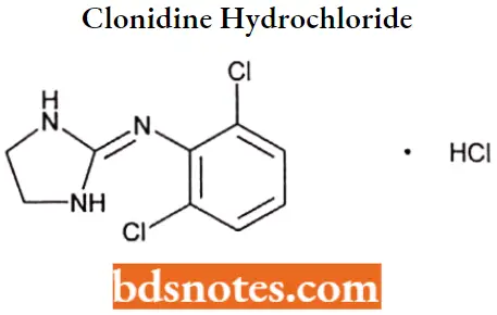 Hypertensive Agents Clonidine Hydrochloride