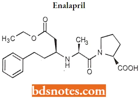 Hypertensive Agents Enalapril