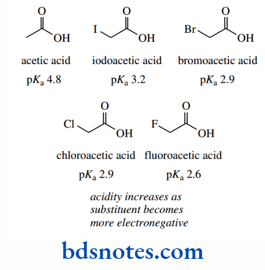 Acids And Bases The inductive effect is a rather short-range Effect