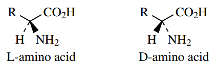 Amino Acids Peptides And Proteins L And D Amino Acids