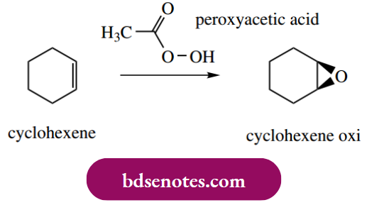Electrophilic Reactions A Peroxy Acid Such As Peroxyacetic Acid (Sometimes Simply Peracetic Acid).